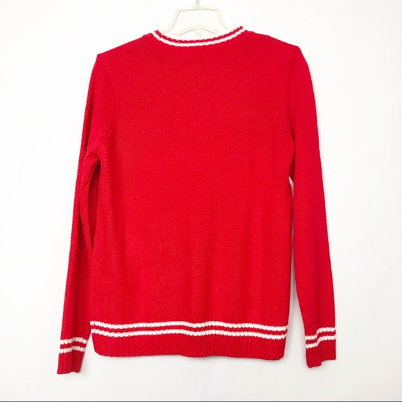 Coca Cola Red chunky Knit graphic logo sweater - Picture 6 of 6